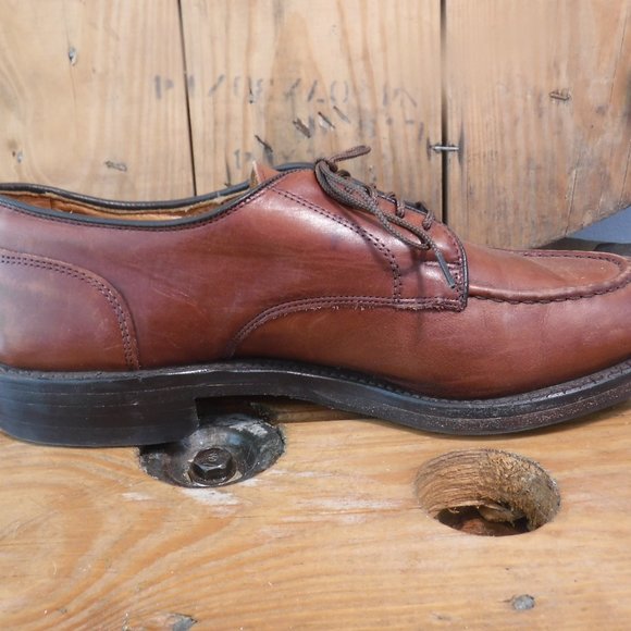 Allen Edmonds Brown Leather Mens 10.5 B Narrow main image 4
